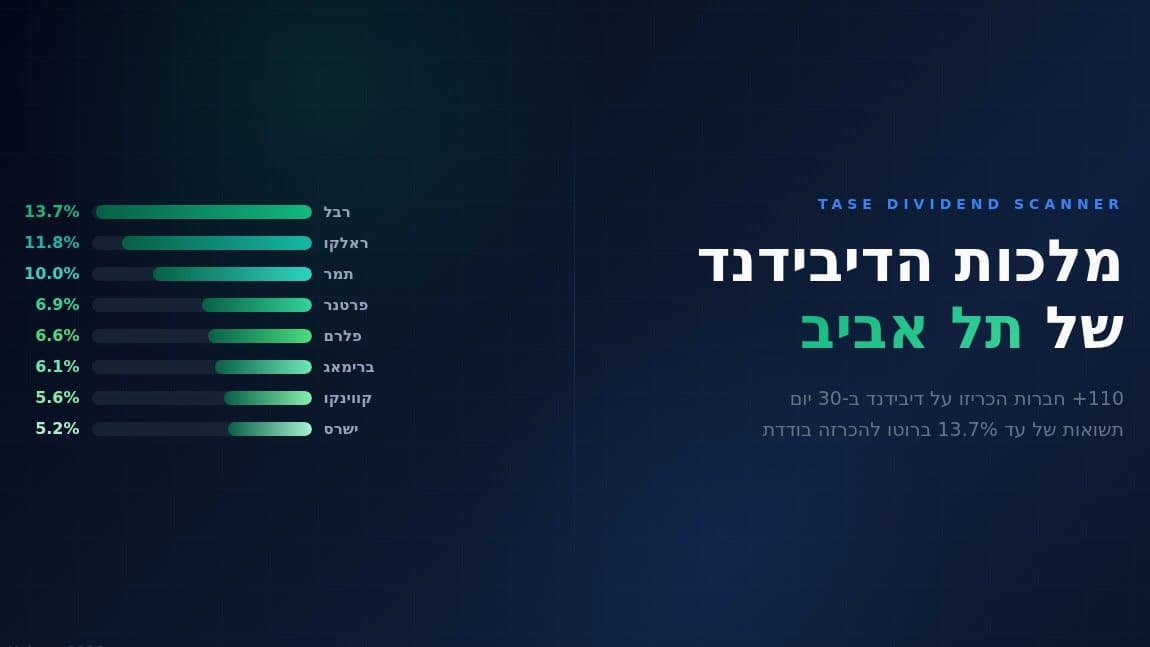 מלכות הדיבידנד של ת"א